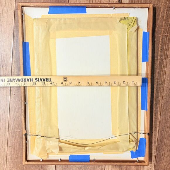 Vintage Pansies Needlepoint Crewel Embroidery FLORAL PANSY Completed 19x15” - Picture 12 of 12